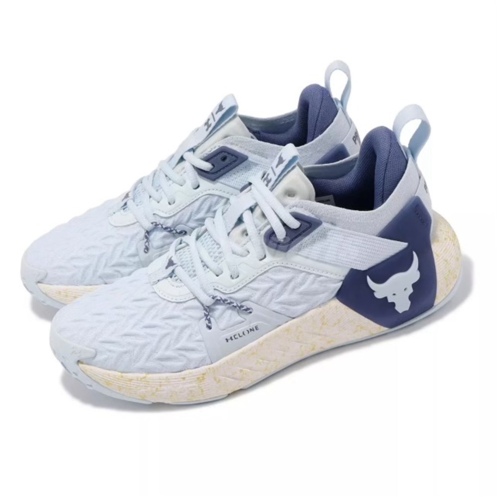 Under Armour Shoes Project Rock Cross Training Blue 3026535-400 Women Size 8.5